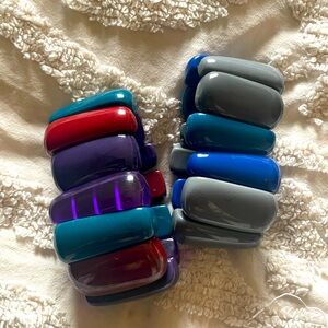 Funky 80’s plastic bracelets.